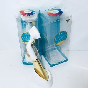 New POBLING Handheld Deep Cleanse Face Brush (Two)